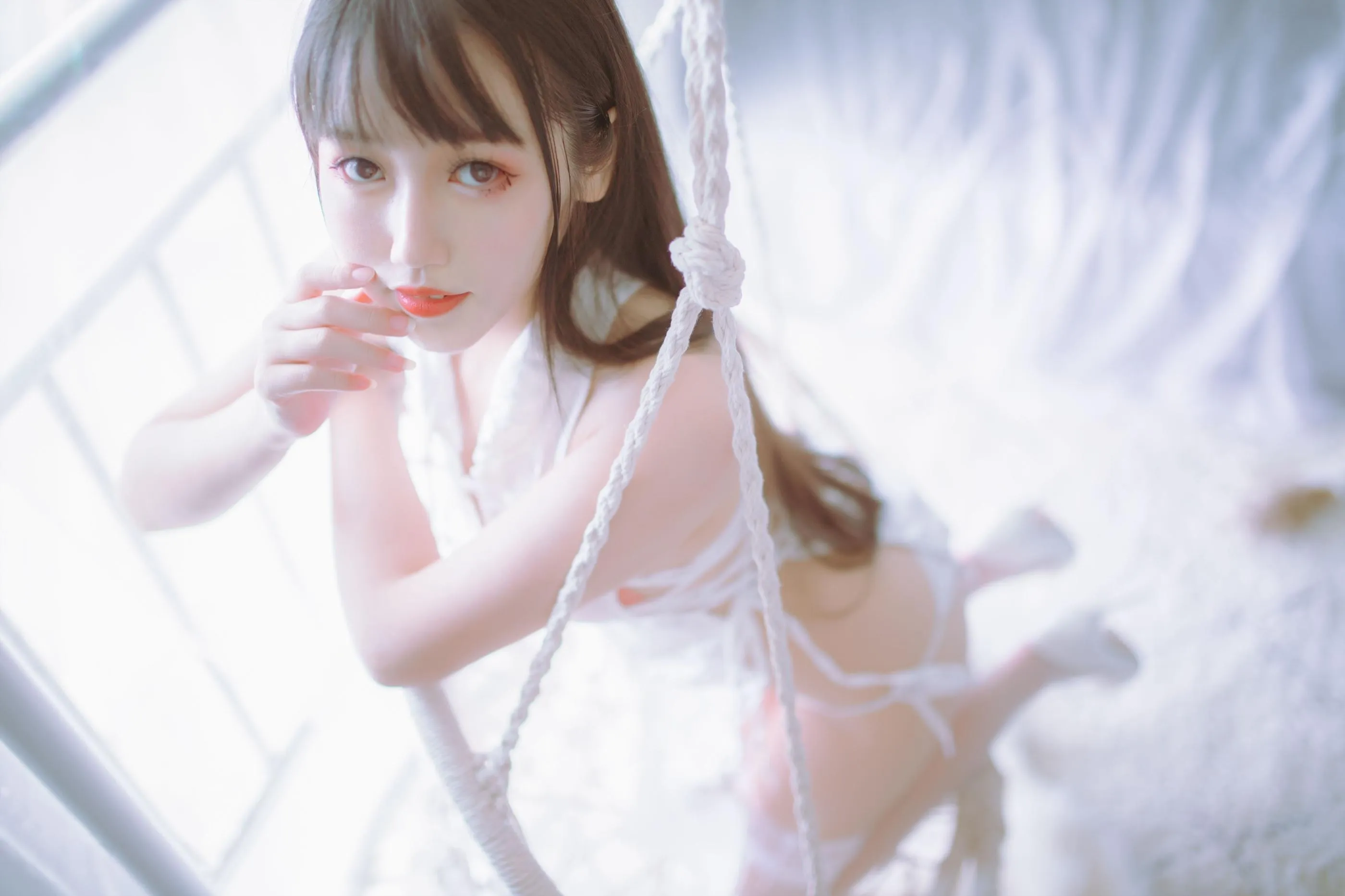 抖娘-利世 – NO.27 黑白旗袍双子 [41P]插图9